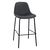 ΣΚΑΜΠΟ VINCENT HM9298.10 ΜΕΣΑΙΟΥ ΥΨΟΥΣ ΓΚΡΙ  ΜΕ ΜΕΤΑΛΛΙΚΑ ΠΟΔΙΑ 47x51x96 εκ. - ΣΚΑΜΠΟ ΜΠΑΡ στο Milonadakis.gr