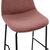 ΣΚΑΜΠΟ VINCENT HM9298.12 ΜΕΣ. ΥΨΟΥΣ ΣΑΠΙΟ ΜΗΛΟ ΒΕΛΟΥΔΟ ΜΕ ΜΕΤΑΛΛΙΚΑ ΠΟΔΙΑ 47x51x96 εκ. - ΣΚΑΜΠΟ ΜΠΑΡ στο Milonadakis.gr