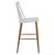 ΣΚΑΜΠΟ ΜΠΑΡ VANESSA HM9300.01 ΛΕΥΚΟ ΜΕΣΑΙΟΥ ΥΨΟΥΣ 43x45x97Υεκ. - ΣΚΑΜΠΟ ΜΠΑΡ στο Milonadakis.gr