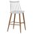 ΣΚΑΜΠΟ ΜΠΑΡ VANESSA HM9300.01 ΛΕΥΚΟ ΜΕΣΑΙΟΥ ΥΨΟΥΣ 43x45x97Υεκ. - ΣΚΑΜΠΟ ΜΠΑΡ στο Milonadakis.gr