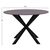 ΤΡΑΠΕΖΙ ΤΡΑΠΕΖΑΡΙΑΣ ΣΤΡΟΓΓΥΛΟ SYNTEC HM9309.01 SINTERED STONE ΜΑΥΡΟ ΜΕΤΑΛΛΙΚΑ ΠΟΔΙΑ Φ115x75Y εκ. - ΤΡΑΠΕΖΙΑ ΚΟΥΖΙΝΑΣ στο Milonadakis.gr
