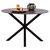 ΤΡΑΠΕΖΙ ΤΡΑΠΕΖΑΡΙΑΣ ΣΤΡΟΓΓΥΛΟ SYNTEC HM9309.01 SINTERED STONE ΜΑΥΡΟ ΜΕΤΑΛΛΙΚΑ ΠΟΔΙΑ Φ115x75Y εκ. - ΤΡΑΠΕΖΙΑ ΚΟΥΖΙΝΑΣ στο Milonadakis.gr