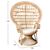 ΠΟΛΥΘΡΟΝΑ ROYAL PEACOCK HM9342 RATTAN ΣΕ ΦΥΣΙΚΟ-ΜΑΞΙΛΑΡΙ ΜΠΕΖ 114x72x150Yεκ. - ΚΑΡΕΚΛΕΣ - ΠΟΛΥΘΡΟΝΕΣ στο Milonadakis.gr