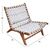 ΠΟΛΥΘΡΟΝΑ ANTIB HM9466.01 ΤΕΑΚ ΞΥΛΟ NYLON ΣΧΟΙΝΙ ΛΕΥΚΟ 65x77x68Υεκ. - ΚΑΡΕΚΛΕΣ - ΠΟΛΥΘΡΟΝΕΣ ΕΣ. στο Milonadakis.gr