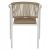 ΠΟΛΥΘΡΟΝΑ ΑΛΟΥΜΙΝΙΟΥ ΛΕΥΚΟ ΜΕ PE RATTAN WICKER HM5856.01 57x63x80Yεκ. - ΚΑΡΕΚΛΕΣ - ΠΟΛΥΘΡΟΝΕΣ στο Milonadakis.gr
