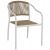 ΠΟΛΥΘΡΟΝΑ ΑΛΟΥΜΙΝΙΟΥ ΛΕΥΚΟ ΜΕ PE RATTAN WICKER HM5856.01 57x63x80Yεκ. - ΚΑΡΕΚΛΕΣ - ΠΟΛΥΘΡΟΝΕΣ στο Milonadakis.gr