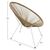 ΠΟΛΥΘΡΟΝΑ ACAPULCO Τ. ΦΩΛΙΑ ΜΕΤΑΛΛΟ ΛΕΥΚΟ ΜΕ TWISTED WICKER HM5871.02 70x73x79 εκ. - ΚΑΡΕΚΛΕΣ - ΠΟΛΥΘΡΟΝΕΣ στο Milonadakis.gr