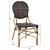 ΚΑΡΕΚΛΑ ΑΛΟΥΜΙΝΙΟΥ BAMBOO LOOK ΜΕ ΚΑΦΕ PE RATTAN HM5925.01 47x58x95Yεκ. - ΚΑΡΕΚΛΕΣ - ΠΟΛΥΘΡΟΝΕΣ στο Milonadakis.gr