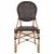 ΚΑΡΕΚΛΑ ΑΛΟΥΜΙΝΙΟΥ BAMBOO LOOK ΜΕ ΚΑΦΕ PE RATTAN HM5925.01 47x58x95Yεκ. - ΚΑΡΕΚΛΕΣ - ΠΟΛΥΘΡΟΝΕΣ στο Milonadakis.gr