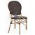 ΚΑΡΕΚΛΑ ΑΛΟΥΜΙΝΙΟΥ BAMBOO LOOK ΜΕ ΚΑΦΕ PE RATTAN HM5925.01 47x58x95Yεκ. - ΚΑΡΕΚΛΕΣ - ΠΟΛΥΘΡΟΝΕΣ στο Milonadakis.gr
