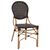ΚΑΡΕΚΛΑ ΑΛΟΥΜΙΝΙΟΥ BAMBOO LOOK ΜΕ ΚΑΦΕ PE RATTAN HM5925.01 47x58x95Yεκ. - ΚΑΡΕΚΛΕΣ - ΠΟΛΥΘΡΟΝΕΣ στο Milonadakis.gr