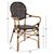 ΠΟΛΥΘΡΟΝΑ ΑΛΟΥΜΙΝΙΟΥ BAMBOO LOOK ΚΑΦΕ ΚΑΙ ΚΑΦΕ PE RATTAN HM5926.01 56x62x95Yεκ. - ΚΑΡΕΚΛΕΣ - ΠΟΛΥΘΡΟΝΕΣ στο Milonadakis.gr