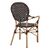 ΠΟΛΥΘΡΟΝΑ ΑΛΟΥΜΙΝΙΟΥ BAMBOO LOOK ΚΑΦΕ ΚΑΙ ΚΑΦΕ PE RATTAN HM5926.01 56x62x95Yεκ. - ΚΑΡΕΚΛΕΣ - ΠΟΛΥΘΡΟΝΕΣ στο Milonadakis.gr