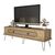 ΕΠΙΠΛΟ ΤΗΛΕΟΡΑΣΗΣ HM9511.02 ΜΕΛΑΜΙΝΗΣ ΦΥΣΙΚΟ OAK ΧΡΩΜΑ ΜΕΤΑΛΛΙΚΑ ΠΟΔΙΑ 145x40x45Yεκ. - ΕΠΙΠΛΑ ΤΗΛΕΟΡΑΣΗΣ στο Milonadakis.gr