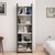 ΒΙΒΛΙΟΘΗΚΗ CLASSIKER HM9226.13 ΜΕΛΑΜΙΝΗΣ ΓΚΡΙ-ΛΕΥΚΟ 48,5x22x160Υεκ. - ΒΙΒΛΙΟΘΗΚΕΣ στο Milonadakis.gr