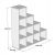 ΒΙΒΛΙΟΘΗΚΗ ΜΕΛΑΜΙΝΗΣ SCALE SONΟMA 120x30x123,6Υεκ.HM9238.12 - ΒΙΒΛΙΟΘΗΚΕΣ στο Milonadakis.gr