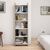 ΒΙΒΛΙΟΘΗΚΗ CLASSIKER HM9226.12 ΜΕΛΑΜΙΝΗΣ SONΟMA-ΛΕΥΚΟ 48,5x22x160Υεκ. - ΒΙΒΛΙΟΘΗΚΕΣ στο Milonadakis.gr