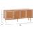 ΜΠΟΥΦΕΣ COLM HM9440.11 ΜΕΛΑΜΙΝΗΣ & ΣΥΝΘΕΤΙΚΟ RATTAN ΣΤΙΣ 4 ΠΟΡΤΕΣ 160x39,5x71Yεκ. - ΜΠΟΥΦΕΔΕΣ-ΚΟΝΣΟΛΕΣ στο Milonadakis.gr