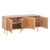 ΜΠΟΥΦΕΣ COLM HM9440.11 ΜΕΛΑΜΙΝΗΣ & ΣΥΝΘΕΤΙΚΟ RATTAN ΣΤΙΣ 4 ΠΟΡΤΕΣ 160x39,5x71Yεκ. - ΜΠΟΥΦΕΔΕΣ-ΚΟΝΣΟΛΕΣ στο Milonadakis.gr