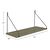 ΡΑΦΙ ΤΟΙΧΟΥ AGILAN ΜΕΛΑΜΙΝΗΣ HM9183.12 OLIVE GREY 72x20x27Y εκ. - ΡΑΦΙΑ ΤΟΙΧΟΥ στο Milonadakis.gr