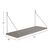 ΡΑΦΙ ΤΟΙΧΟΥ AGILAN ΜΕΛΑΜΙΝΗΣ HM9183.14 SONΟMA-ΛΕΥΚΟ 72x20x27Yεκ. - ΡΑΦΙΑ ΤΟΙΧΟΥ στο Milonadakis.gr