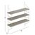 ΡΑΦΙΕΡΑ ΤΟΙΧΟΥ ACHALA ΜΕΛΑΜΙΝΗΣ HM9185.14 SONOMA 60x15x68Y εκ. - ΡΑΦΙΑ ΤΟΙΧΟΥ στο Milonadakis.gr