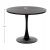 ΤΡΑΠΕΖΙ ΤΡΑΠΕΖΑΡΙΑΣ ROLLO HM9421.02 ΣΤΡΟΓΓΥΛΟ BLACK MARBLE Φ90x74 εκ. - ΤΡΑΠΕΖΙΑ ΚΟΥΖΙΝΑΣ στο Milonadakis.gr