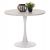 ΤΡΑΠΕΖΙ ΤΡΑΠΕΖΑΡΙΑΣ ROLLO HM9421.01 ΣΤΡΟΓΓΥΛΟ WHITE MARBLE Φ90x74Y εκ. - ΤΡΑΠΕΖΙΑ ΚΟΥΖΙΝΑΣ στο Milonadakis.gr