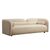 Καναπές 3θέσιος Tranquil pakoworld ύφασμα μπουκλέ κρεμ 228x90x74εκ - ΚΑΡΕΚΛΕΣ - ΠΟΛΥΘΡΟΝΕΣ ΕΣ. στο Milonadakis.gr