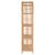 ΒΙΒΛΙΟΘΗΚΗ SIMOK HM9552 ΑΠΟ ΦΥΣΙΚΟ RATTAN ΣΕ ΦΥΣΙΚΟ ΧΡΩΜΑ 80x40x182Υεκ. - ΒΙΤΡΙΝΕΣ στο Milonadakis.gr