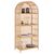 ΒΙΒΛΙΟΘΗΚΗ SIMOK HM9552 ΑΠΟ ΦΥΣΙΚΟ RATTAN ΣΕ ΦΥΣΙΚΟ ΧΡΩΜΑ 80x40x182Υεκ. - ΒΙΤΡΙΝΕΣ στο Milonadakis.gr