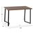 ΤΡΑΠΕΖΙ ΤΡΑΠΕΖΑΡΙΑΣ JAY HM9531 MDF ΚΑΡΥΔΙ-ΜΑΥΡA ΜΕΤΑΛΛΙΚΑ ΠΟΔΙΑ 120x70x76Υεκ. - ΤΡΑΠΕΖΙΑ ΚΟΥΖΙΝΑΣ στο Milonadakis.gr