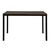 ΤΡΑΠΕΖΙ ΤΡΑΠΕΖΑΡΙΑΣ GOOSE HM9532 MDF ΚΑΡΥΔΙ-ΜΑΥΡΟ ΜΕΤΑΛΛΟ 120X80Χ75Yεκ. - ΤΡΑΠΕΖΙΑ ΚΟΥΖΙΝΑΣ στο Milonadakis.gr