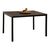 ΤΡΑΠΕΖΙ ΤΡΑΠΕΖΑΡΙΑΣ GOOSE HM9532 MDF ΚΑΡΥΔΙ-ΜΑΥΡΟ ΜΕΤΑΛΛΟ 120X80Χ75Yεκ. - ΤΡΑΠΕΖΙΑ ΚΟΥΖΙΝΑΣ στο Milonadakis.gr