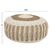 ΠΟΥΦ ΣΚΑΜΠΟ SARONI HM7851.01 SEAGRASS ΣΕ ΦΥΣΙΚΟ-ΛΕΥΚΟ ΧΡΩΜΑ Φ60x35Yεκ. - ΠΟΥΦ - ΣΚΑΜΠΟ - ΜΠΑΟΥΛΟ στο Milonadakis.gr