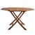 ΤΡΑΠΕΖΙ ΠΟΛΥΓΩΝΟ KENDALL ΠΤΥΣΣΟΜΕΝΟ HM9545 TEAK ΣΕ ΦΥΣΙΚΟ ΧΡΩΜΑ 120x120x75Yεκ. - ΤΡΑΠΕΖΙΑ ΕΞ. ΧΩΡΟΥ στο Milonadakis.gr