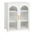 ΜΕΤΑΛΛΙΚΟ ΝΤΟΥΛΑΠΙ ΒΙΤΡΙΝΑ CARIL HM9571.02 ΛΕΥΚΟ 80x37-40x102Yεκ. - ΒΙΤΡΙΝΕΣ στο Milonadakis.gr