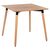 ΤΡΑΠΕΖΙ MINIMAL HM0057.04 ΣΕ ΦΥΣΙΚΟ ΧΡΩΜΑ MDF-ΠΟΔΙΑ ΟΞΙΑ ΦΥΣΙΚΟ ΧΡΩΜΑ 80Χ80Χ74Υεκ - ΤΡΑΠΕΖΙΑ ΚΟΥΖΙΝΑΣ στο Milonadakis.gr
