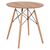 ΤΡΑΠΕΖΙ MINIMAL ΣΤΡΟΓΓΥΛΟ HM0059.04 MDF ΣΕ ΦΥΣΙΚΟ-ΠΟΔΙΑ ΟΞΙΑΣ ΦΥΣΙΚΟ Φ80Χ72Υεκ. - ΤΡΑΠΕΖΙΑ ΚΟΥΖΙΝΑΣ στο Milonadakis.gr