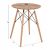 ΤΡΑΠΕΖΙ ΣΤΡΟΓΓΥΛΟ MINIMAL HM0060.04 ΦΥΣΙΚΟ ΧΡΩΜΑ MDF-ΠΟΔΙΑ ΟΞΙΑΣ ΣΕ ΦΥΣΙΚΟ ΧΡΩΜΑ Φ60Χ76Υεκ. - ΤΡΑΠΕΖΙΑ ΚΟΥΖΙΝΑΣ στο Milonadakis.gr