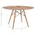 ΤΡΑΠΕΖΙ MINIMAL ΣΤΡΟΓΓΥΛΟ HM8454.04 MDF ΣΕ ΦΥΣΙΚΟ-ΠΟΔΙΑ ΟΞΙΑΣ ΣΕ ΦΥΣΙΚΟ Φ120Χ75Υεκ. - ΤΡΑΠΕΖΙΑ ΚΟΥΖΙΝΑΣ στο Milonadakis.gr
