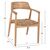 ΠΟΛΥΘΡΟΝΑ KINGSLEY HM9634.01 ΞΥΛΟ SUNGKAI & ΨΑΘΑ ΣΕ ΦΥΣΙΚΟ ΧΡΩΜΑ 57,5x54x80Yεκ. - ΚΑΡΕΚΛΕΣ - ΠΟΛΥΘΡΟΝΕΣ ΕΣ. στο Milonadakis.gr