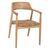 ΠΟΛΥΘΡΟΝΑ KINGSLEY HM9634.01 ΞΥΛΟ SUNGKAI & ΨΑΘΑ ΣΕ ΦΥΣΙΚΟ ΧΡΩΜΑ 57,5x54x80Yεκ. - ΚΑΡΕΚΛΕΣ - ΠΟΛΥΘΡΟΝΕΣ ΕΣ. στο Milonadakis.gr