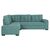 ΚΑΝΑΠΕΣ ΚΡΕΒΑΤΙ JADE HM3144.04L ΑΡΙΣΤΕΡΗ ΓΩΝΙΑ ΒΕΡΑΜΑΝ ΒΕΛΟΥΔΟ 250x80-180x73-88Υεκ. - ΚΑΝΑΠΕΔΕΣ-ΣΑΛΟΝΙΑ στο Milonadakis.gr