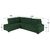 ΚΑΝΑΠΕΣ ΚΡΕΒΑΤΙ JADE HM3144.05L ΑΡΙΣΤΕΡΗ ΓΩΝΙΑ ΣΕ ΚΥΠΑΡΙΣΣΙ ΧΡΩΜΑ 250x180x88Υεκ. - ΚΑΝΑΠΕΔΕΣ-ΣΑΛΟΝΙΑ στο Milonadakis.gr