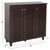 ΠΑΠΟΥΤΣΟΘΗΚΗ-ΝΤΟΥΛΑΠΑ PROLLY HM9609.01 ΜΕΛΑΜΙΝΗ WENGE-3ΠΟΡΤΕΣ-4ΡΑΦΙΑ 87x32x88Υεκ. - ΝΤΟΥΛΑΠΙΑ - ΠΑΠΟΥΤΣΟΘΗΚΕΣ στο Milonadakis.gr