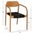 ΠΟΛΥΘΡΟΝΑ OSLO HM9636.02 ΞΥΛΟ TEAK ΦΥΣΙΚΟ & ΜΑΥΡΟ ΣΧΟΙΝΙ 55x54x80Y εκ. - ΚΑΡΕΚΛΕΣ - ΠΟΛΥΘΡΟΝΕΣ ΕΣ. στο Milonadakis.gr
