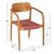 ΠΟΛΥΘΡΟΝΑ OSLO HM9636.06 ΞΥΛΟ TEAK ΦΥΣΙΚΟ & ΡΟΖ ΣΧΟΙΝΙ 55x54x80Yεκ. - ΚΑΡΕΚΛΕΣ - ΠΟΛΥΘΡΟΝΕΣ ΕΣ. στο Milonadakis.gr