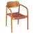 ΠΟΛΥΘΡΟΝΑ OSLO HM9636.06 ΞΥΛΟ TEAK ΦΥΣΙΚΟ & ΡΟΖ ΣΧΟΙΝΙ 55x54x80Yεκ. - ΚΑΡΕΚΛΕΣ - ΠΟΛΥΘΡΟΝΕΣ ΕΣ. στο Milonadakis.gr