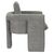 ΠΟΛΥΘΡΟΝΑ CRUSHER HM9681.01 ΓΚΡΙ ΜΠΟΥΚΛΕ ΥΦΑΣΜΑ-ΜΕΤΑΛΛΙΚΟΣ ΣΚΕΛΕΤΟΣ 82x78x87Υεκ. - ΚΑΡΕΚΛΕΣ - ΠΟΛΥΘΡΟΝΕΣ ΕΣ. στο Milonadakis.gr